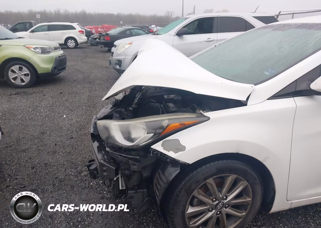 2014 Hyundai Elantra Se VIN:5NPDH4AE5EH502475 - 6