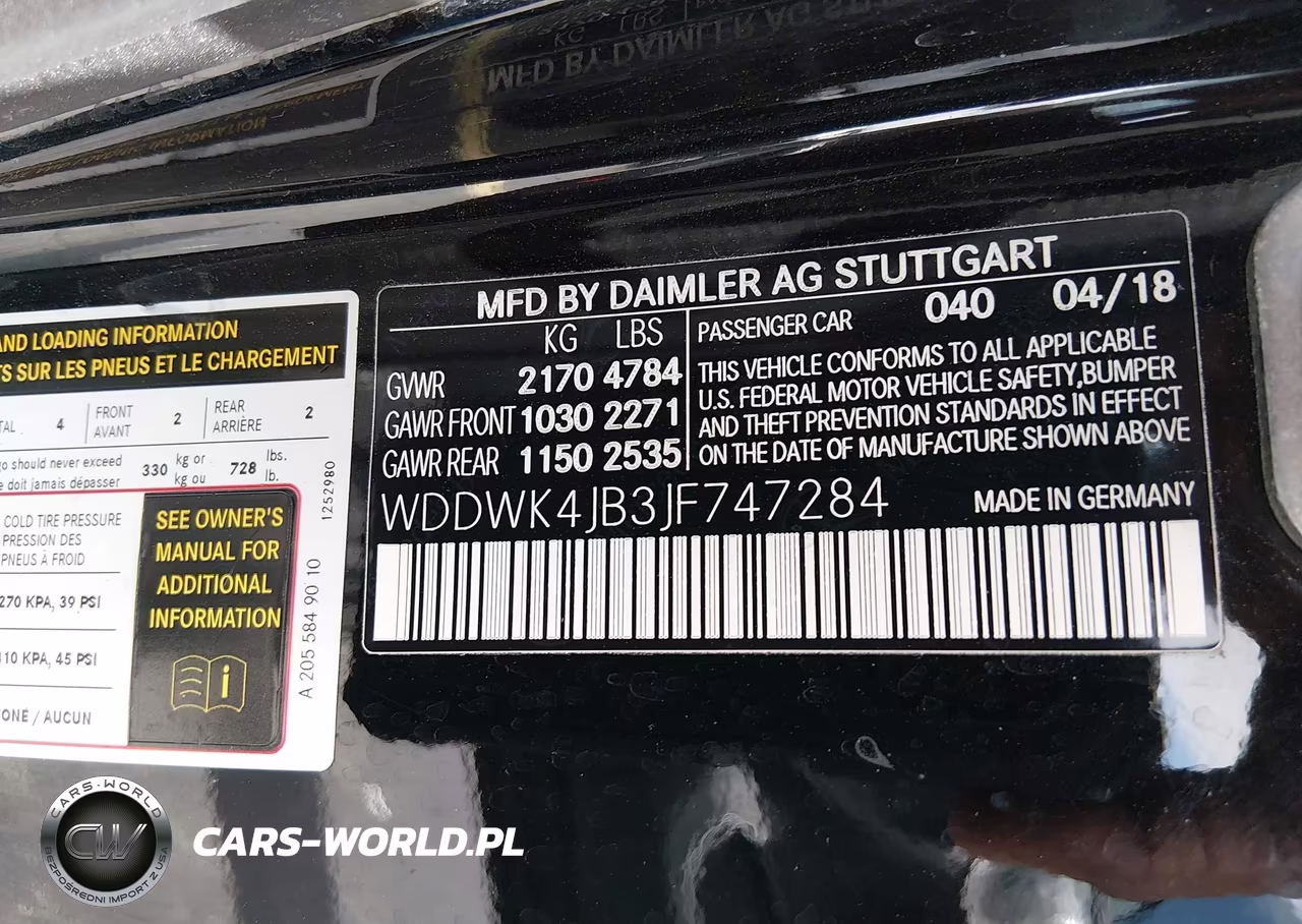 2018 Mercedes-Benz C 300 VIN:WDDWK4JB3JF747284 - 9