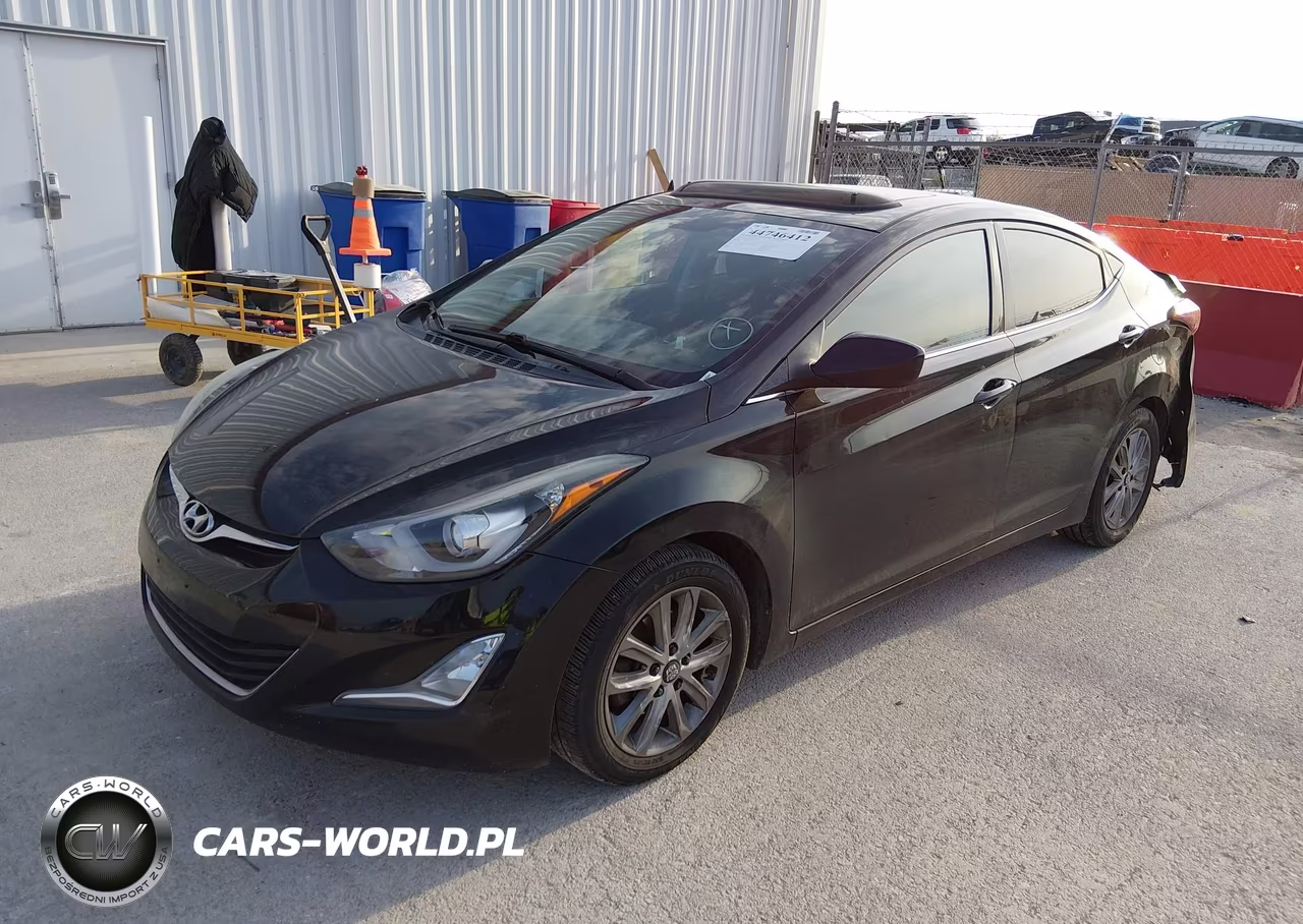 2015 Hyundai Elantra Se VIN:5NPDH4AE6FH589935 - 2