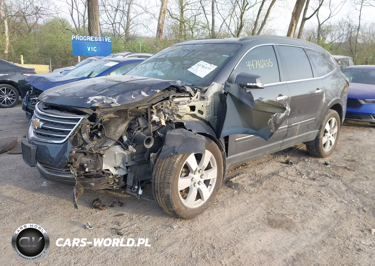 2015 Chevrolet Traverse Ltz VIN:1GNKVJKD3FJ317118 - 2