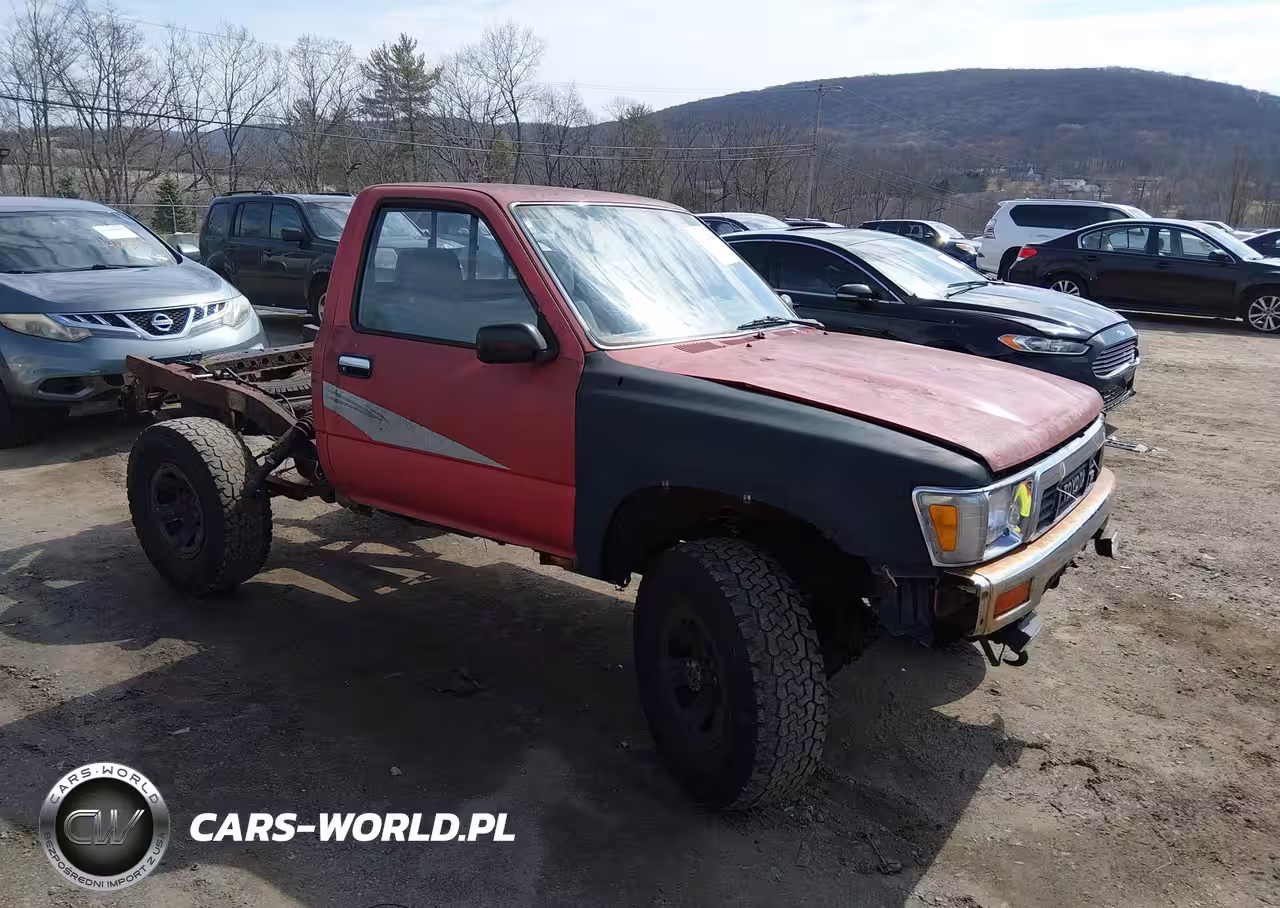 1990 Toyota Pickup 1-2 Ton Sht Wheelbase Dlx