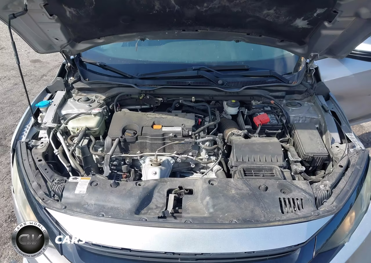 2019 Honda Civic Lx VIN:19XFC2F63KE012565 - 10