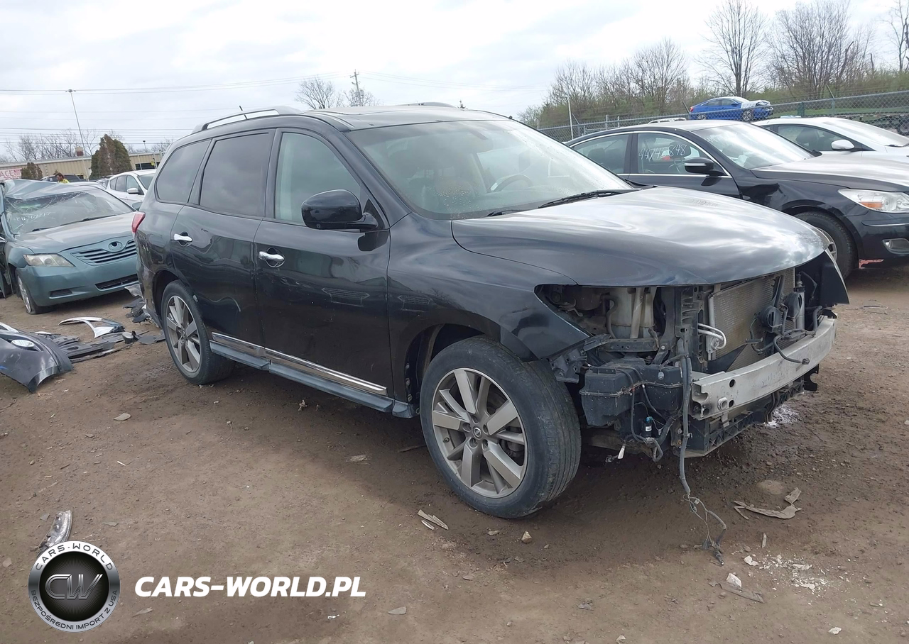2014 Nissan Pathfinder Platinum-S-Sl-Sv