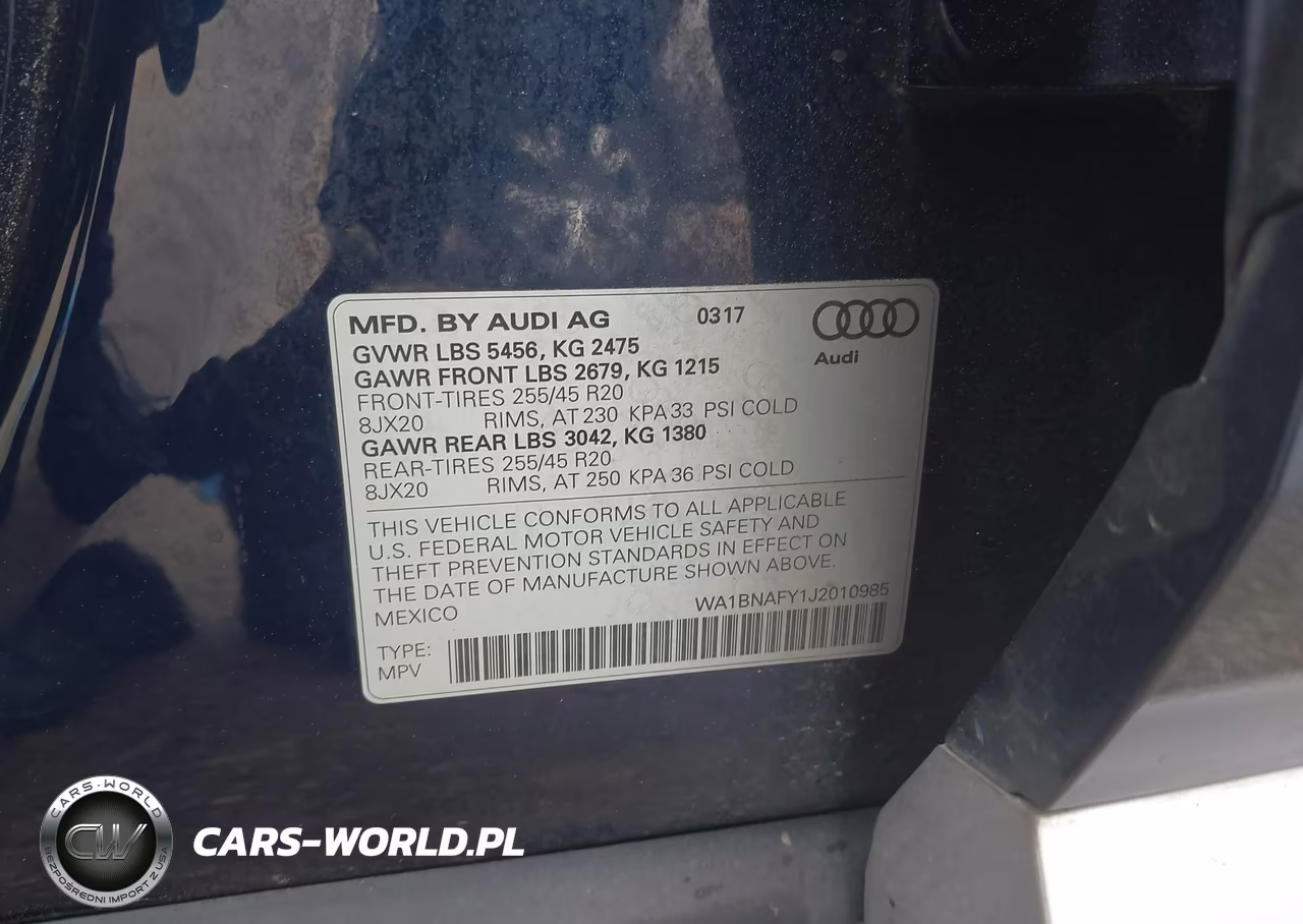 2018 Audi Q5 2.0T Premium-2.0T Tech Premium VIN:WA1BNAFY1J2010985 - 9