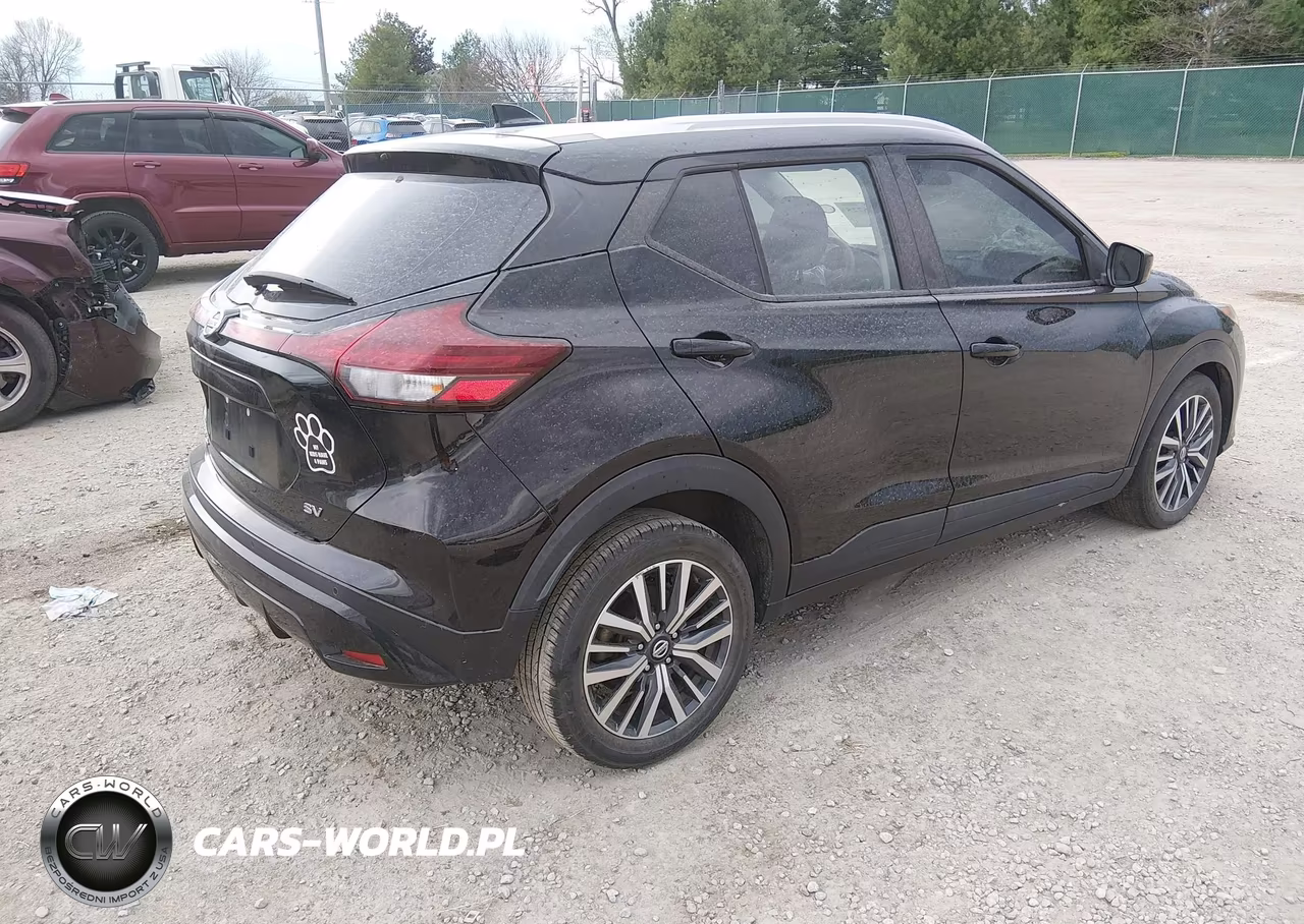 2021 Nissan Kicks Sv Xtronic Cvt VIN:3N1CP5CV0ML470974 - 4