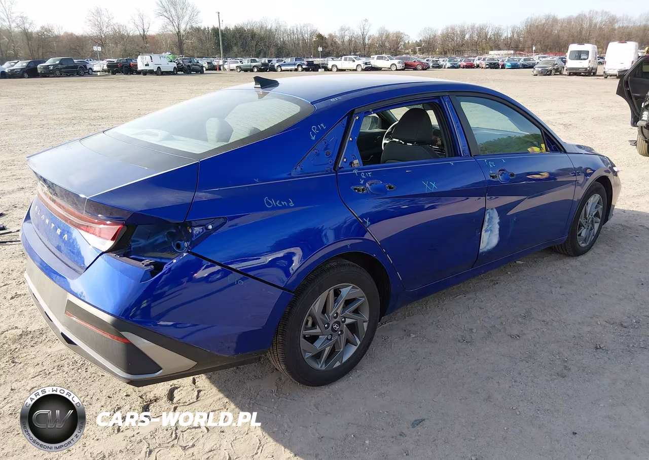 2024 Hyundai Elantra Sel VIN:KMHLM4DG0RU820726 - 4
