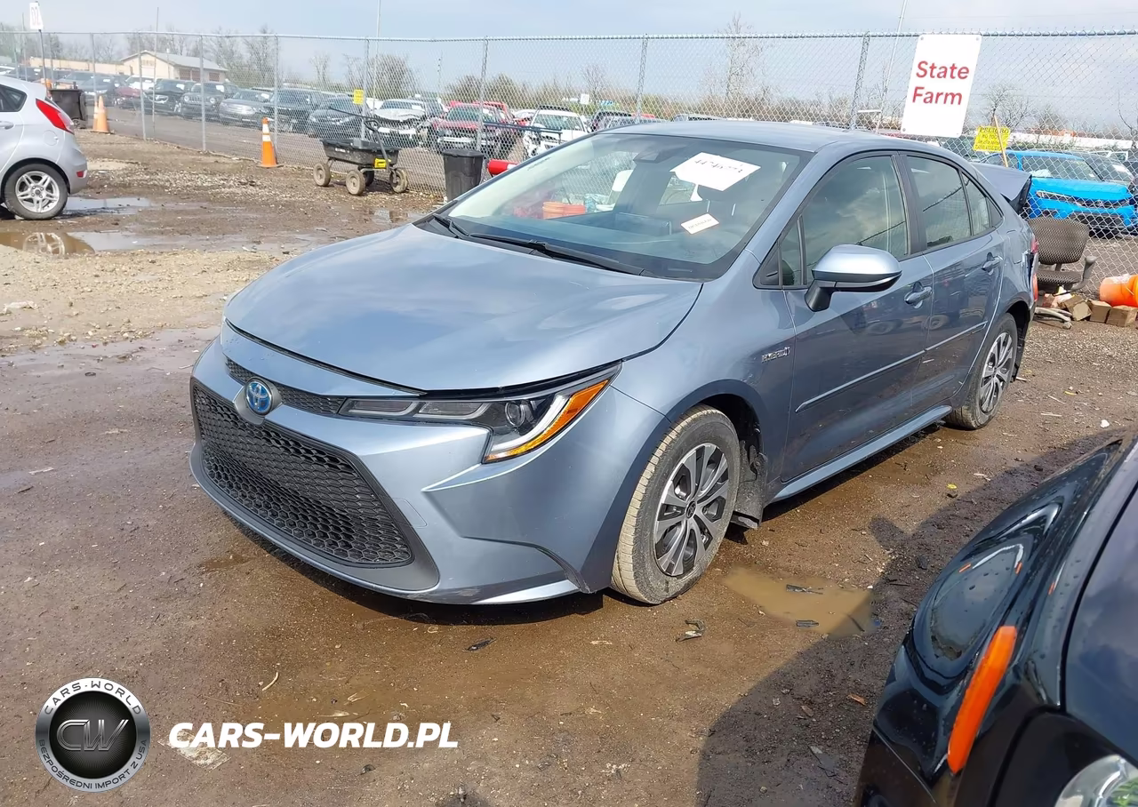 2021 Toyota Corolla Hybrid Le VIN:JTDEAMDE6MJ032855 - 2