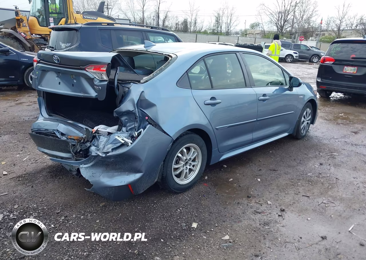 2021 Toyota Corolla Hybrid Le VIN:JTDEAMDE6MJ032855 - 4