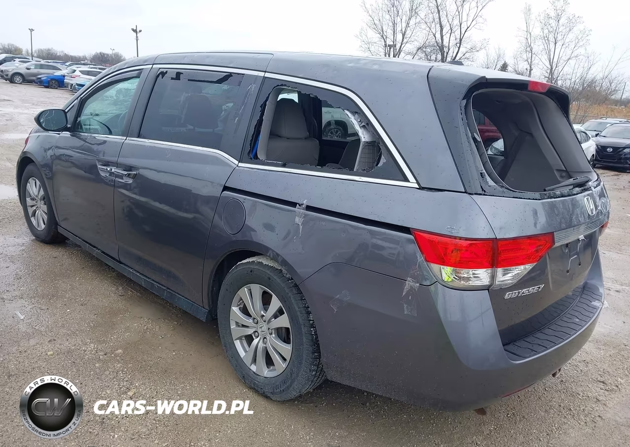 2015 Honda Odyssey Ex-L VIN:5FNRL5H62FB065317 - 3