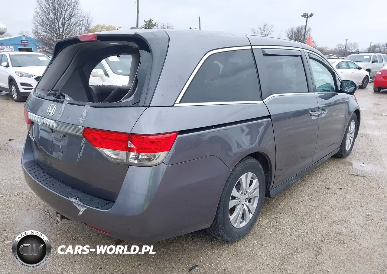 2015 Honda Odyssey Ex-L VIN:5FNRL5H62FB065317 - 4