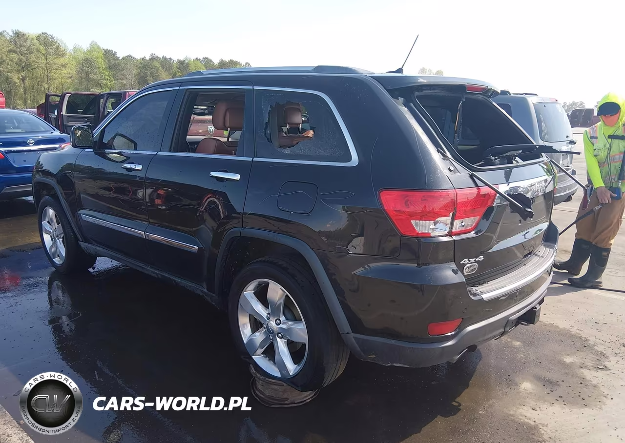 2012 Jeep Grand Cherokee Overland VIN:1C4RJFCT7CC280578 - 3