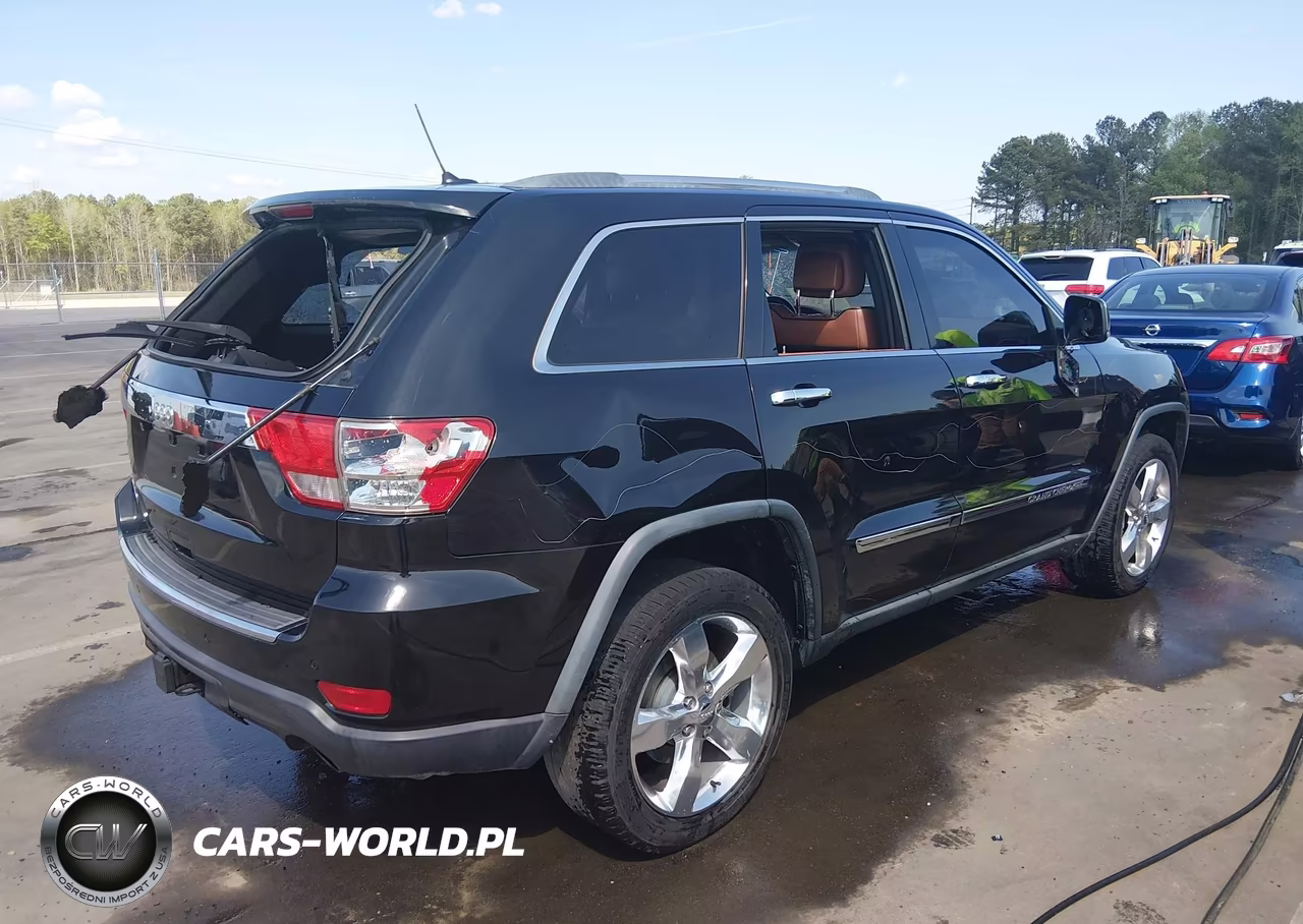 2012 Jeep Grand Cherokee Overland VIN:1C4RJFCT7CC280578 - 4