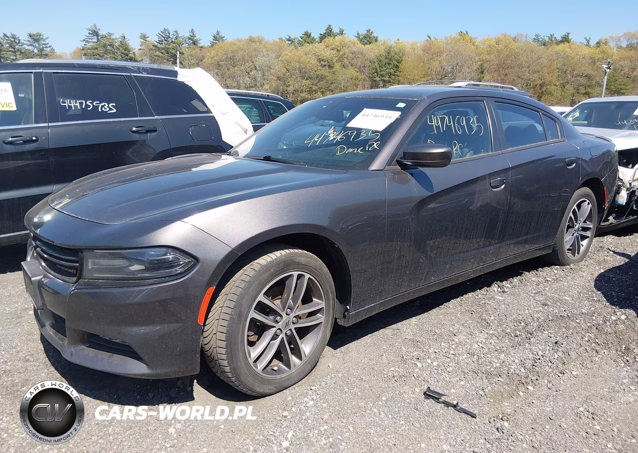 2019 Dodge Charger Sxt Awd VIN:2C3CDXJG6KH639072 - 2