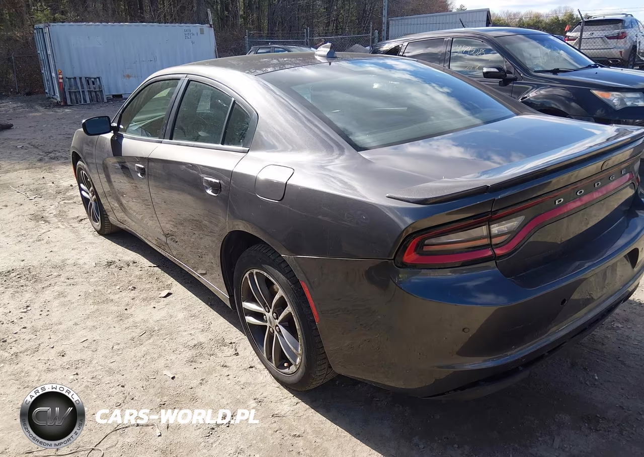 2019 Dodge Charger Sxt Awd VIN:2C3CDXJG6KH639072 - 3