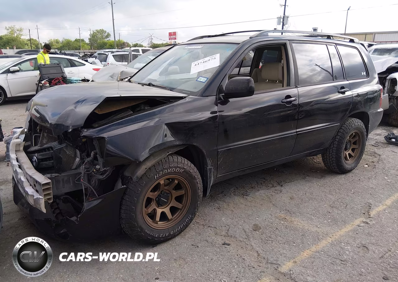 2007 Toyota Highlander VIN:JTEGD21A370163723 - 2