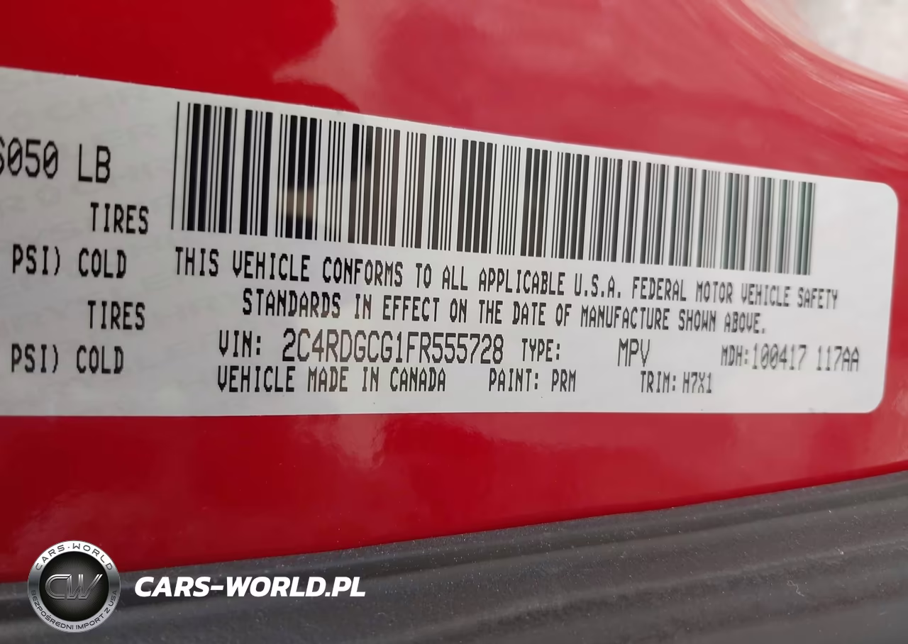 2015 Dodge Grand Caravan Sxt VIN:2C4RDGCG1FR555728 - 9
