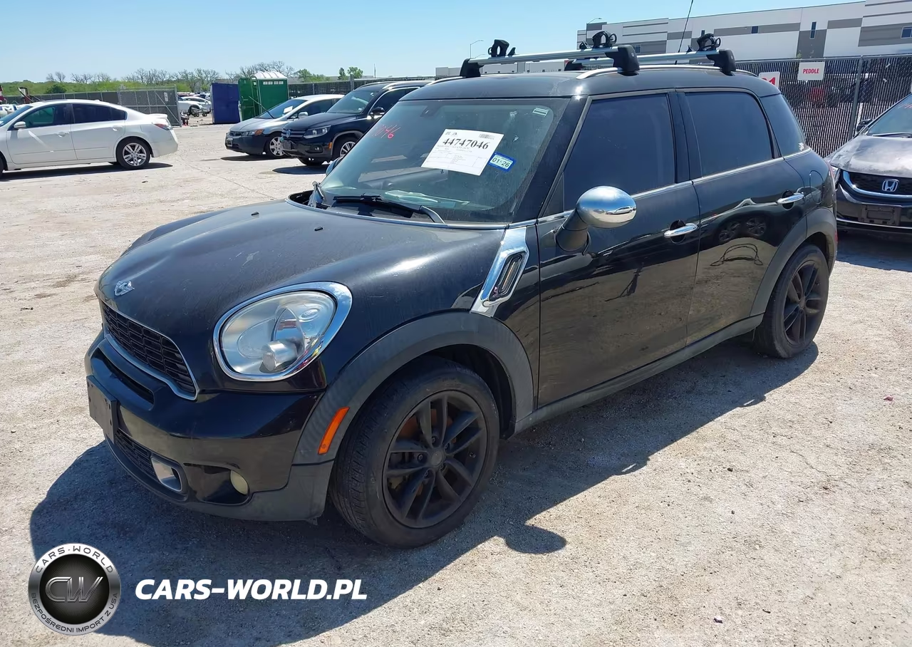 2011 Mini Cooper S Countryman VIN:WMWZC3C59BWH98392 - 2