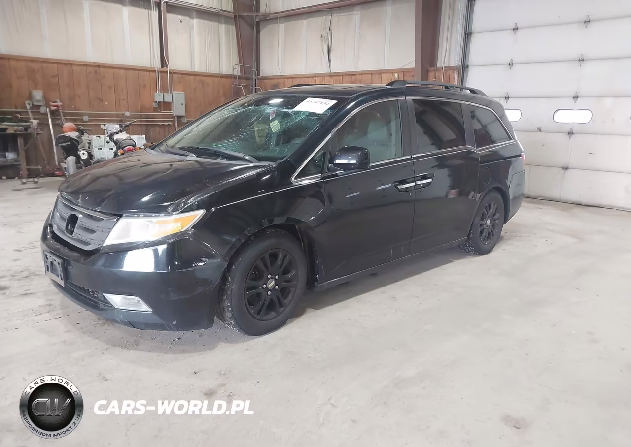 2011 Honda Odyssey Ex-L VIN:5FNRL5H62BB068907 - 2