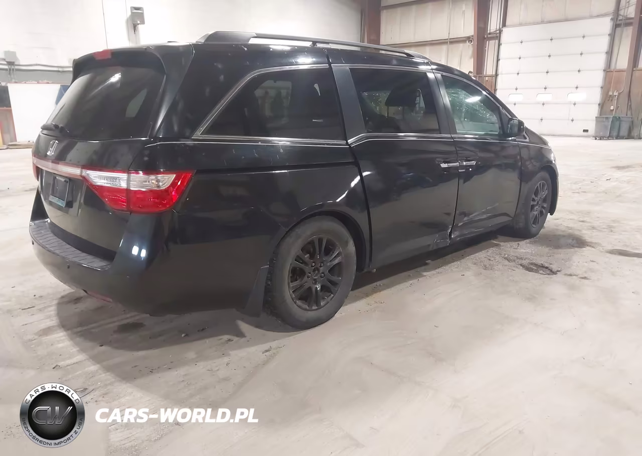 2011 Honda Odyssey Ex-L VIN:5FNRL5H62BB068907 - 4
