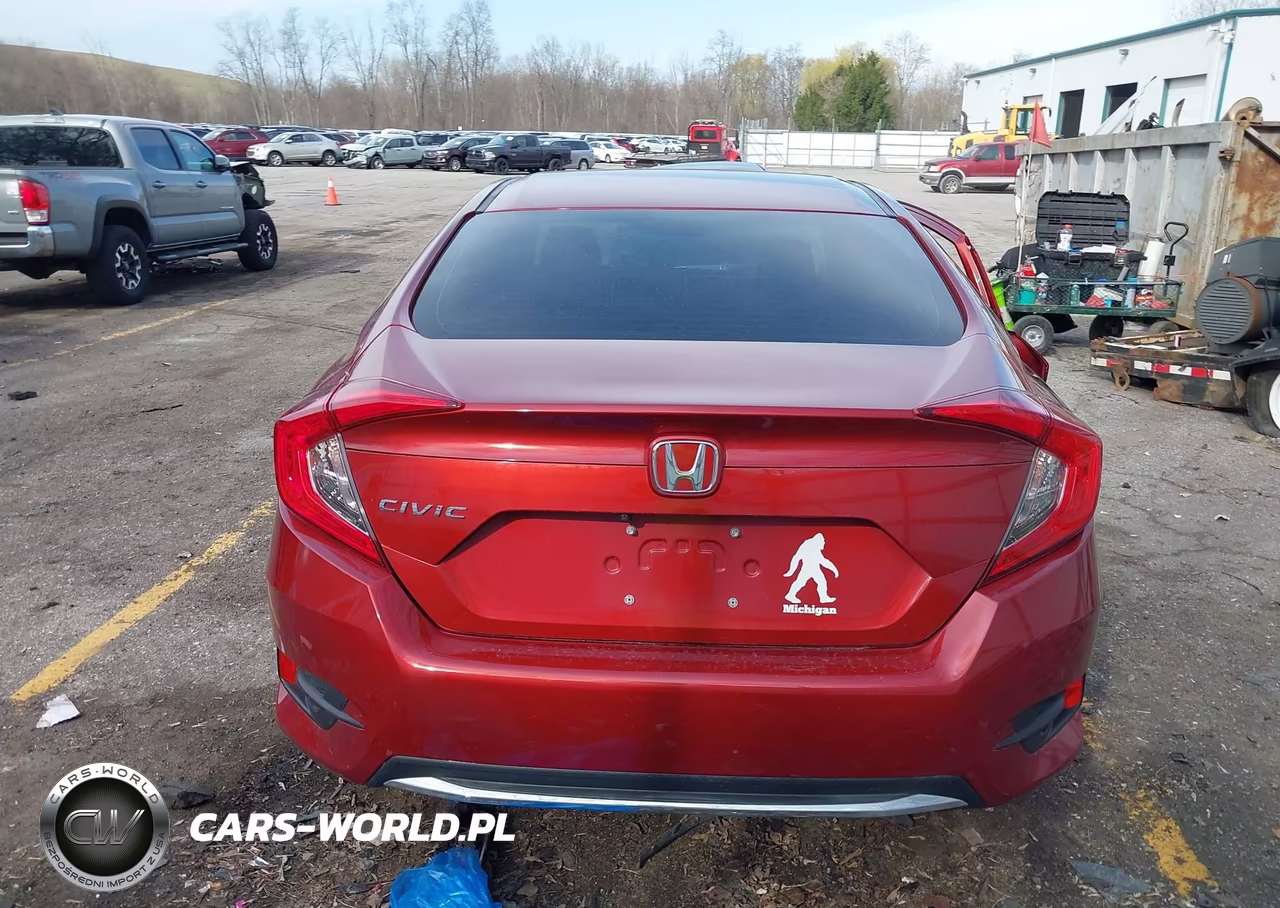 2019 Honda Civic Lx VIN:2HGFC2F60KH516769 - 16