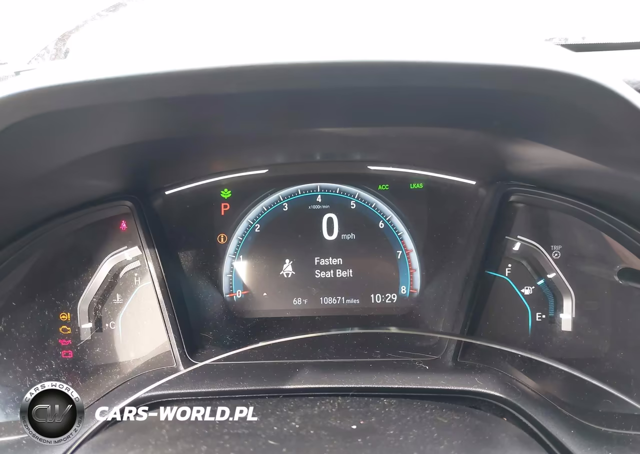2019 Honda Civic Lx VIN:2HGFC2F60KH516769 - 7