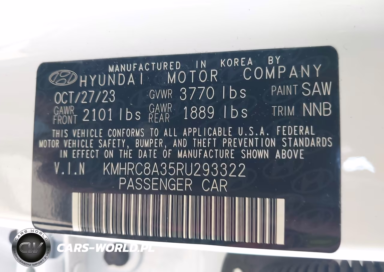 2024 Hyundai Venue Sel VIN:KMHRC8A35RU293322 - 9