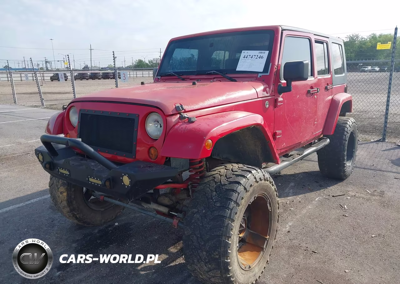 2008 Jeep Wrangler Unlimited X VIN:1J4GA39128L652647 - 2