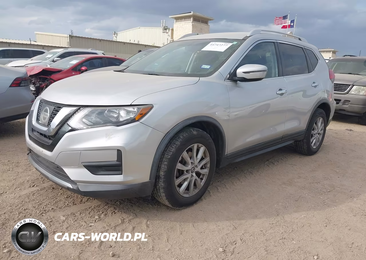 2017 Nissan Rogue Sv VIN:KNMAT2MT2HP616037 - 2