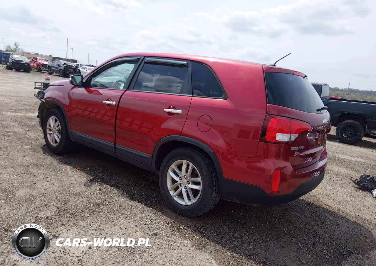 2014 Kia Sorento Lx VIN:5XYKT3A60EG462094 - 3