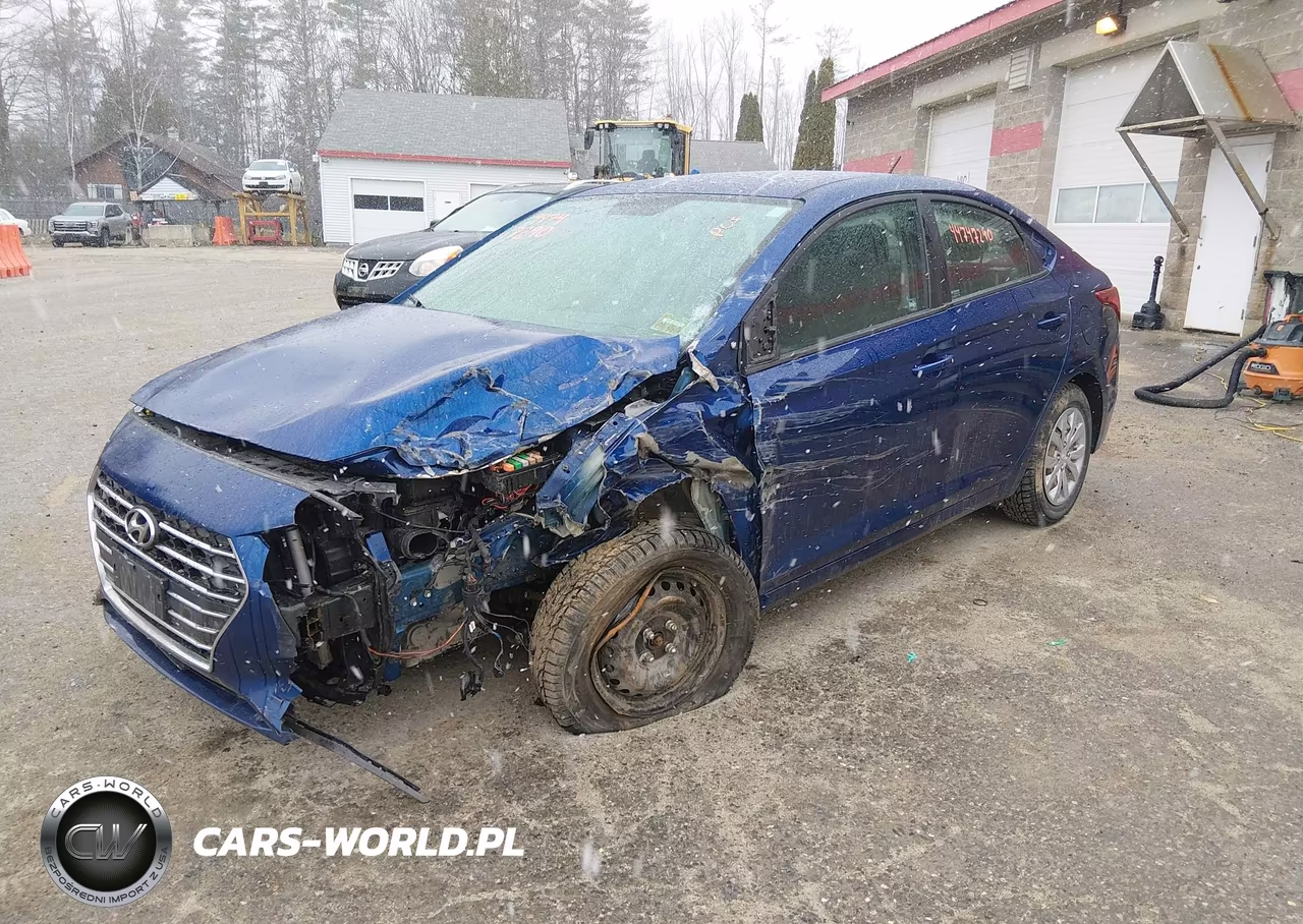 2021 Hyundai Accent Se VIN:3KPC24A64ME130829 - 2