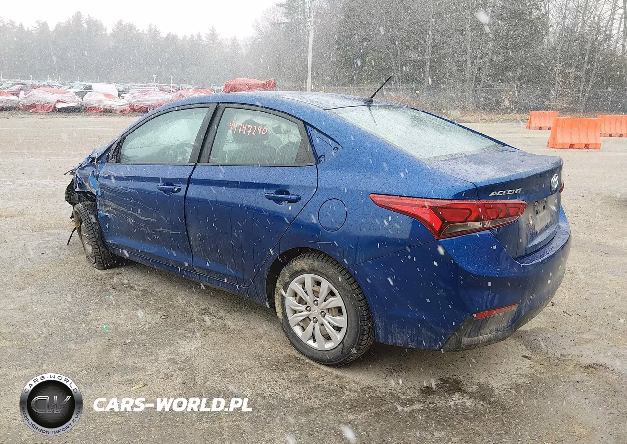 2021 Hyundai Accent Se VIN:3KPC24A64ME130829 - 3