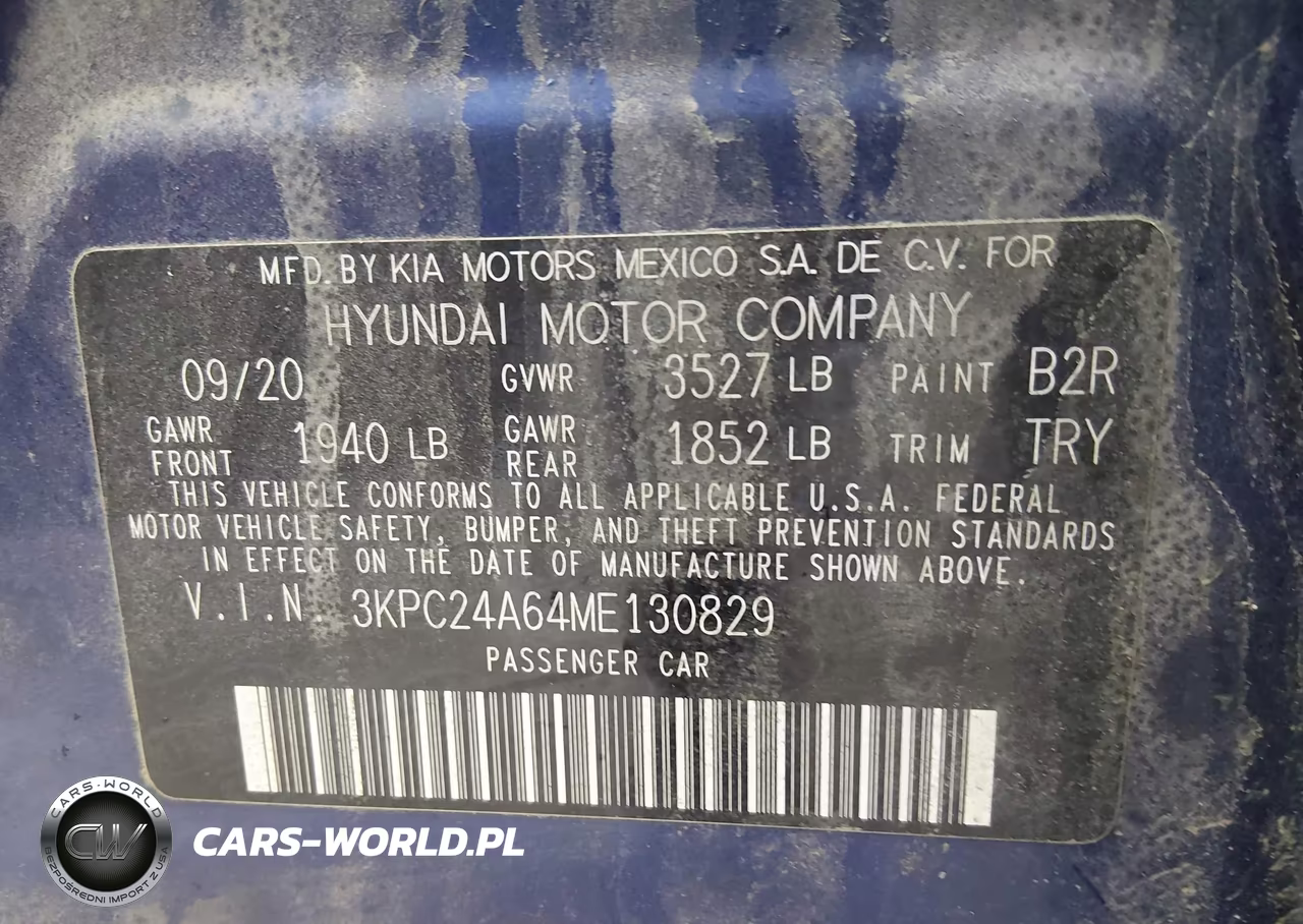 2021 Hyundai Accent Se VIN:3KPC24A64ME130829 - 9