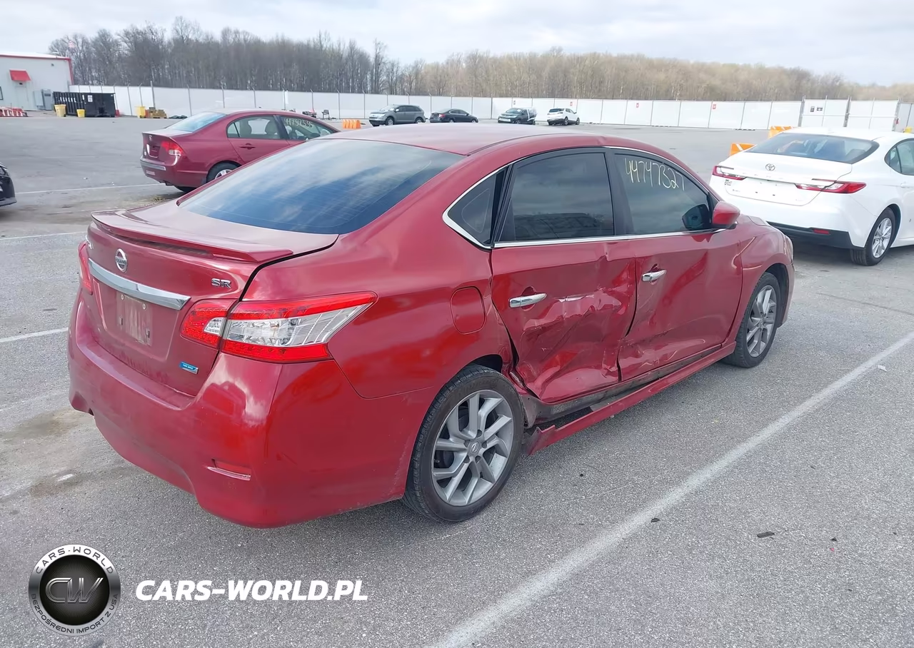 2014 Nissan Sentra Sr VIN:3N1AB7AP7EY322041 - 4
