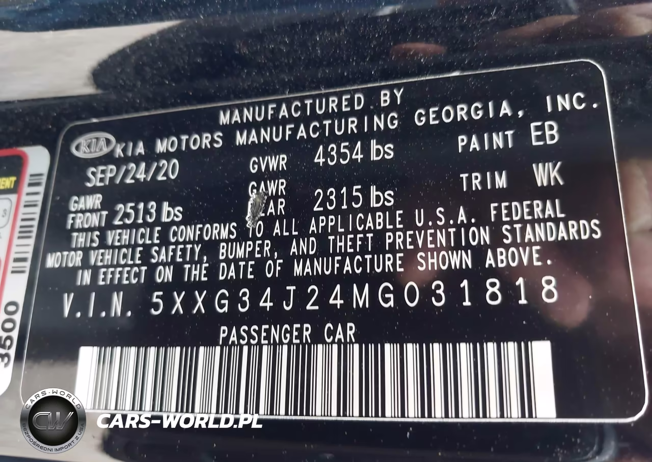 2021 Kia K5 Ex VIN:5XXG34J24MG031818 - 9