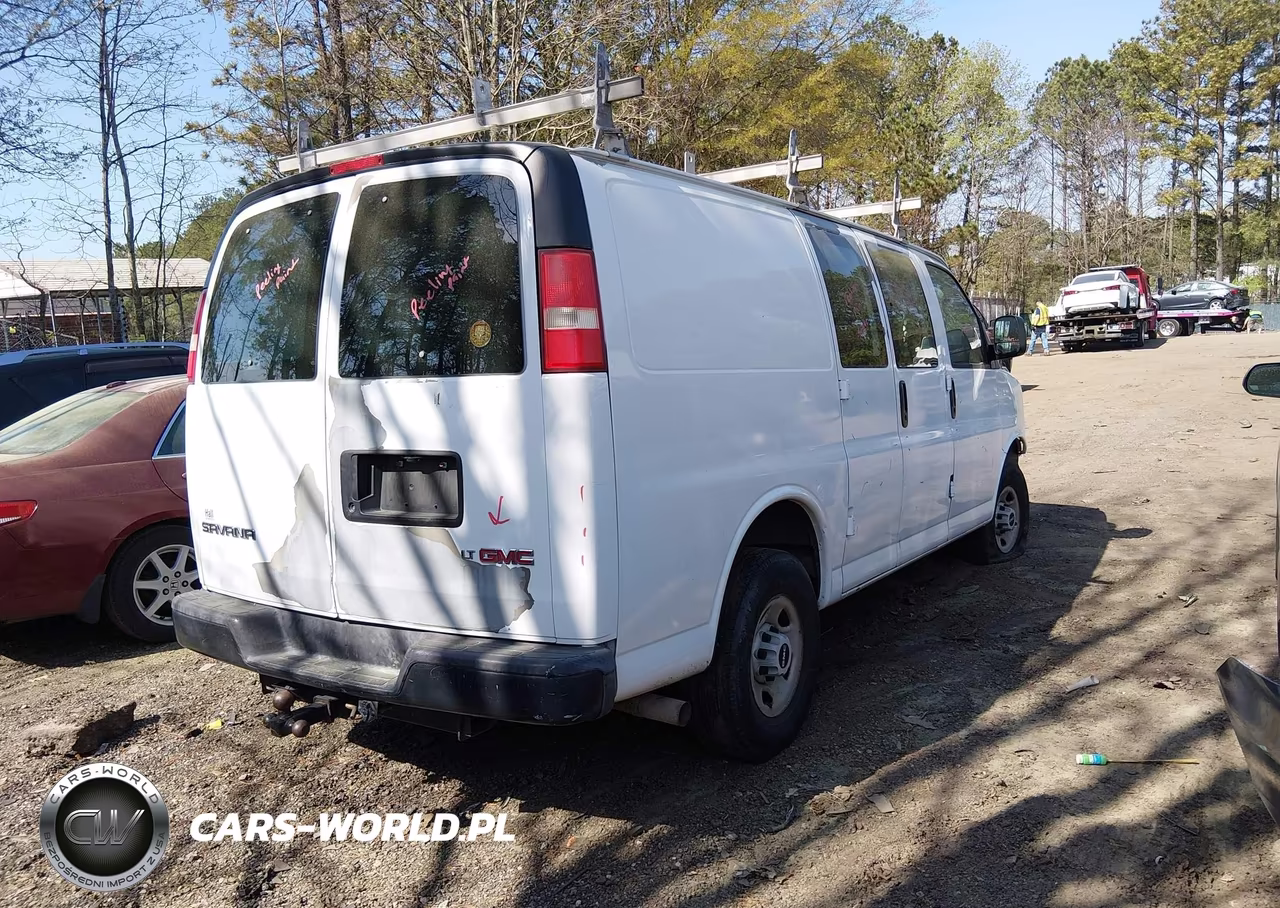 2008 GMC Savana Work Van VIN:1GTHG35K081193427 - 4