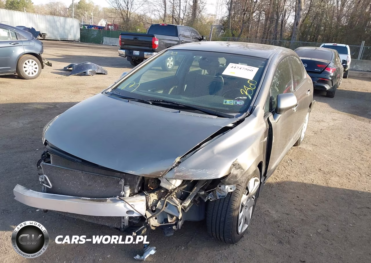 2008 Honda Civic Lx VIN:2HGFA165X8H333511 - 2