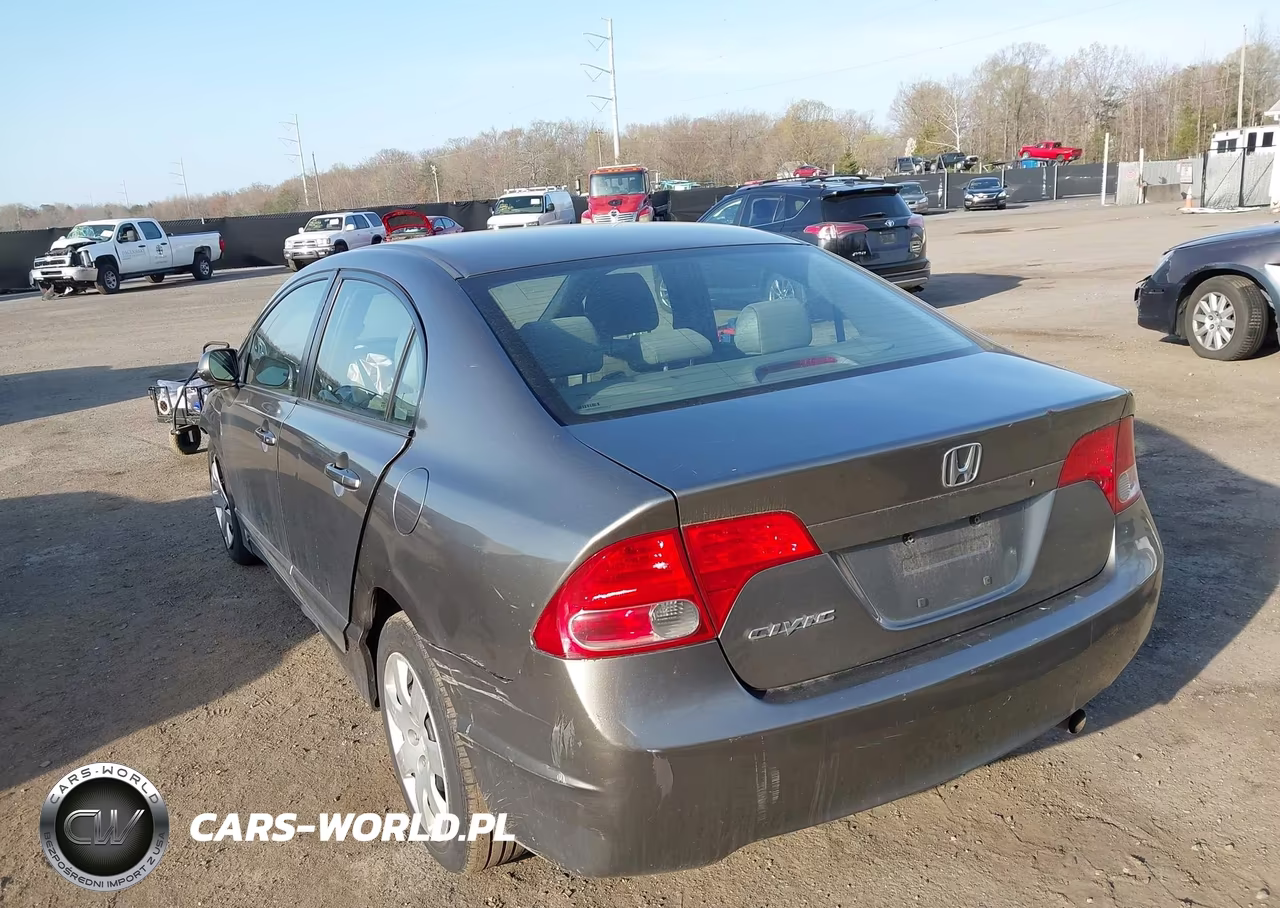 2008 Honda Civic Lx VIN:2HGFA165X8H333511 - 3