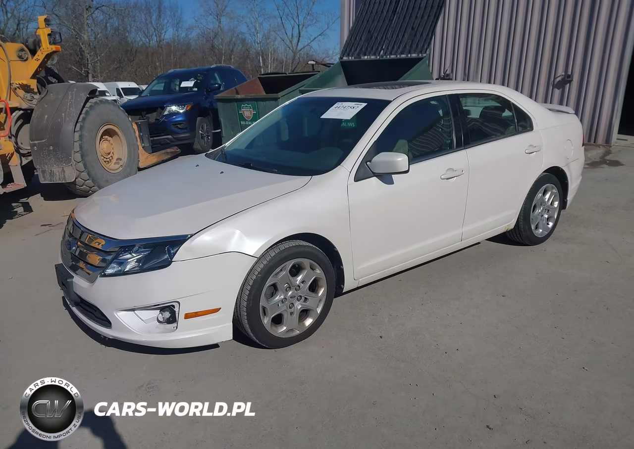 2010 Ford Fusion Se VIN:3FAHP0HG4AR182096 - 2