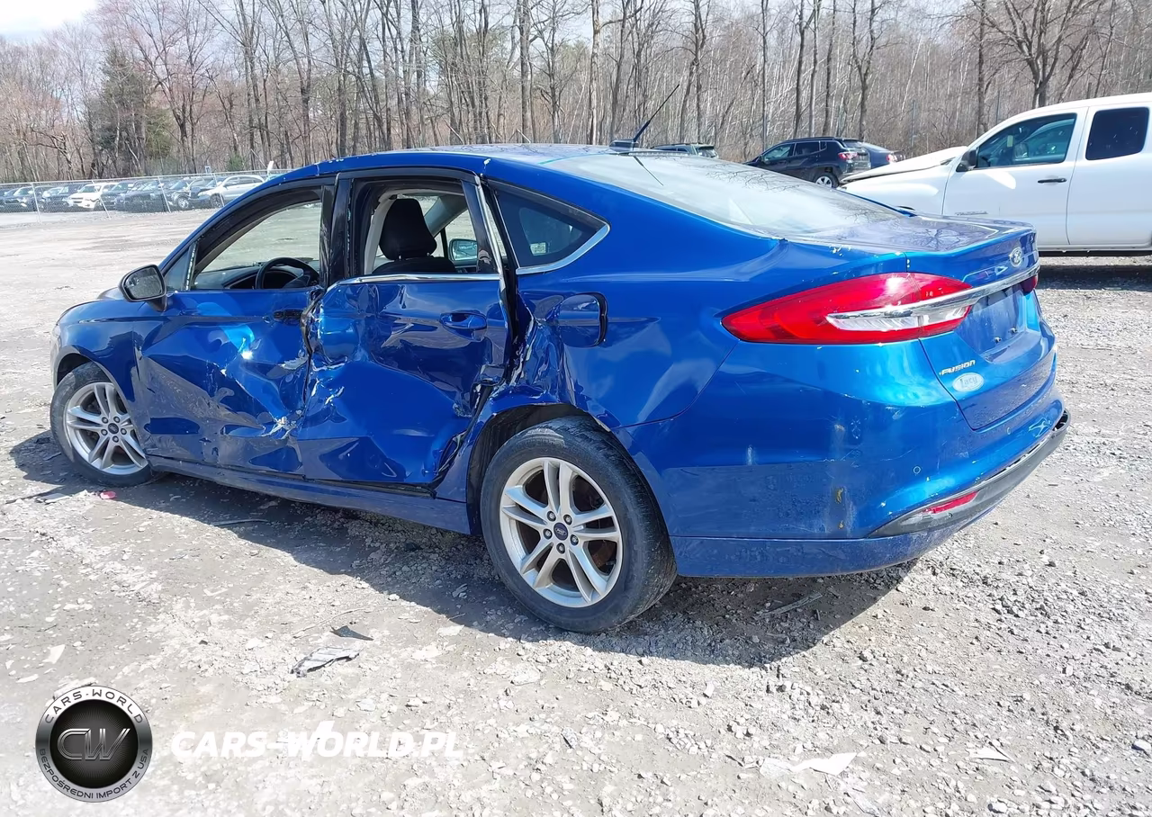 2018 Ford Fusion Se VIN:3FA6P0H78JR183274 - 3