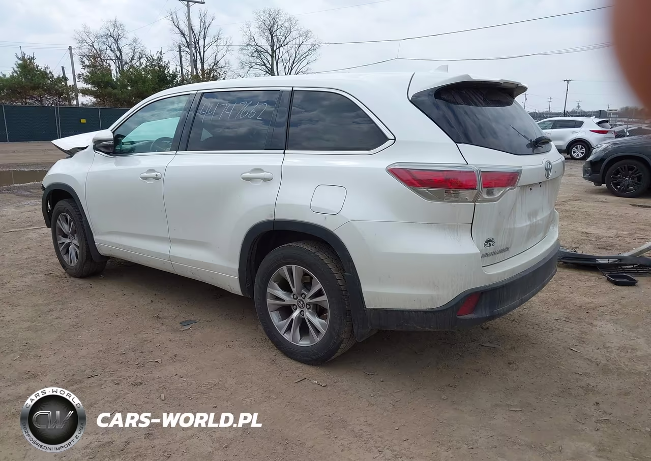 2016 Toyota Highlander Le Plus V6 VIN:5TDBKRFH7GS344856 - 3