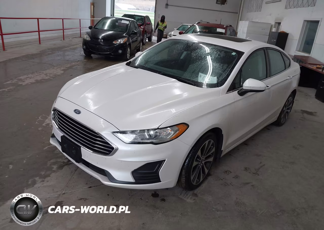 2019 Ford Fusion Se VIN:3FA6P0T94KR286542 - 2