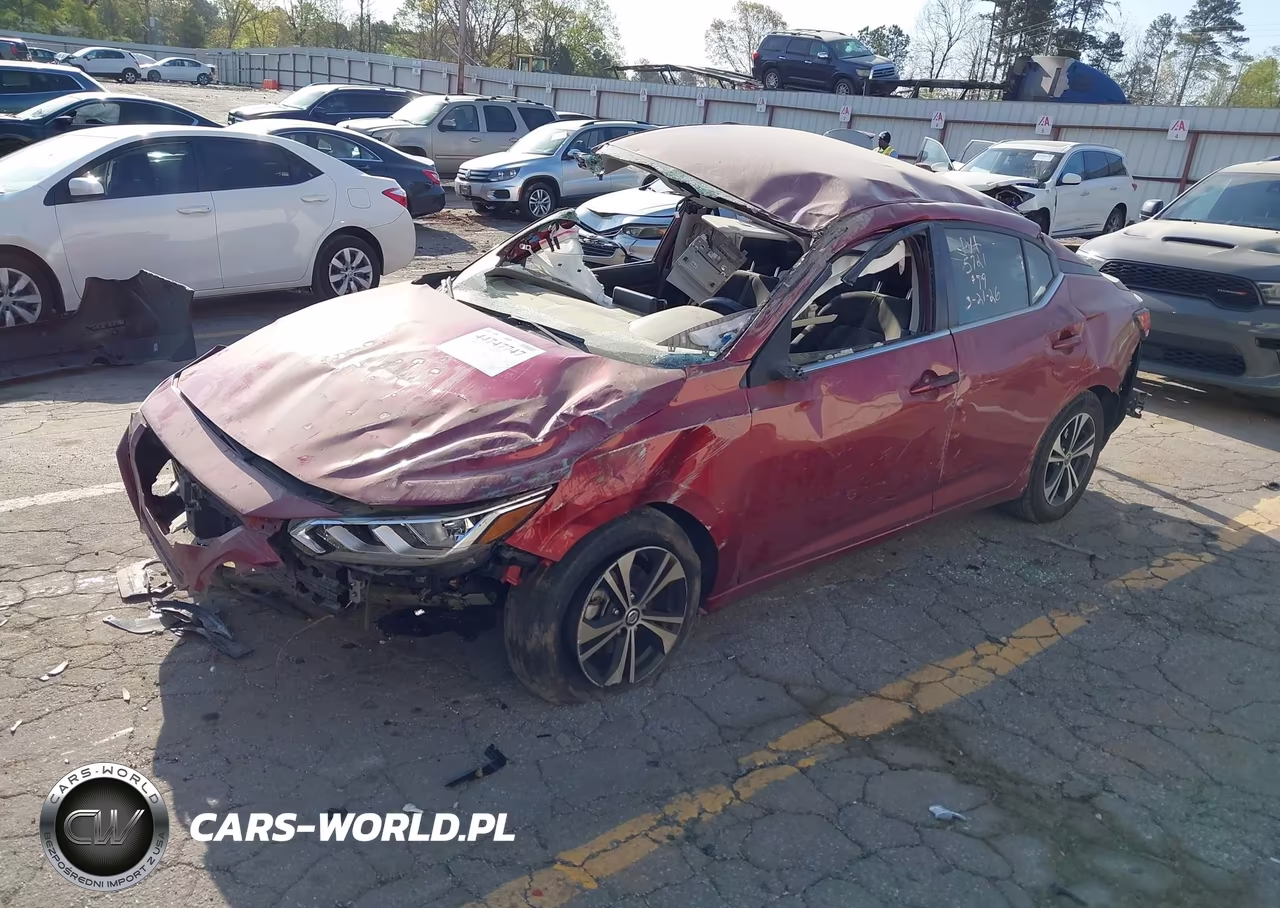 2022 Nissan Sentra Sv Xtronic Cvt VIN:3N1AB8CV8NY235721 - 2