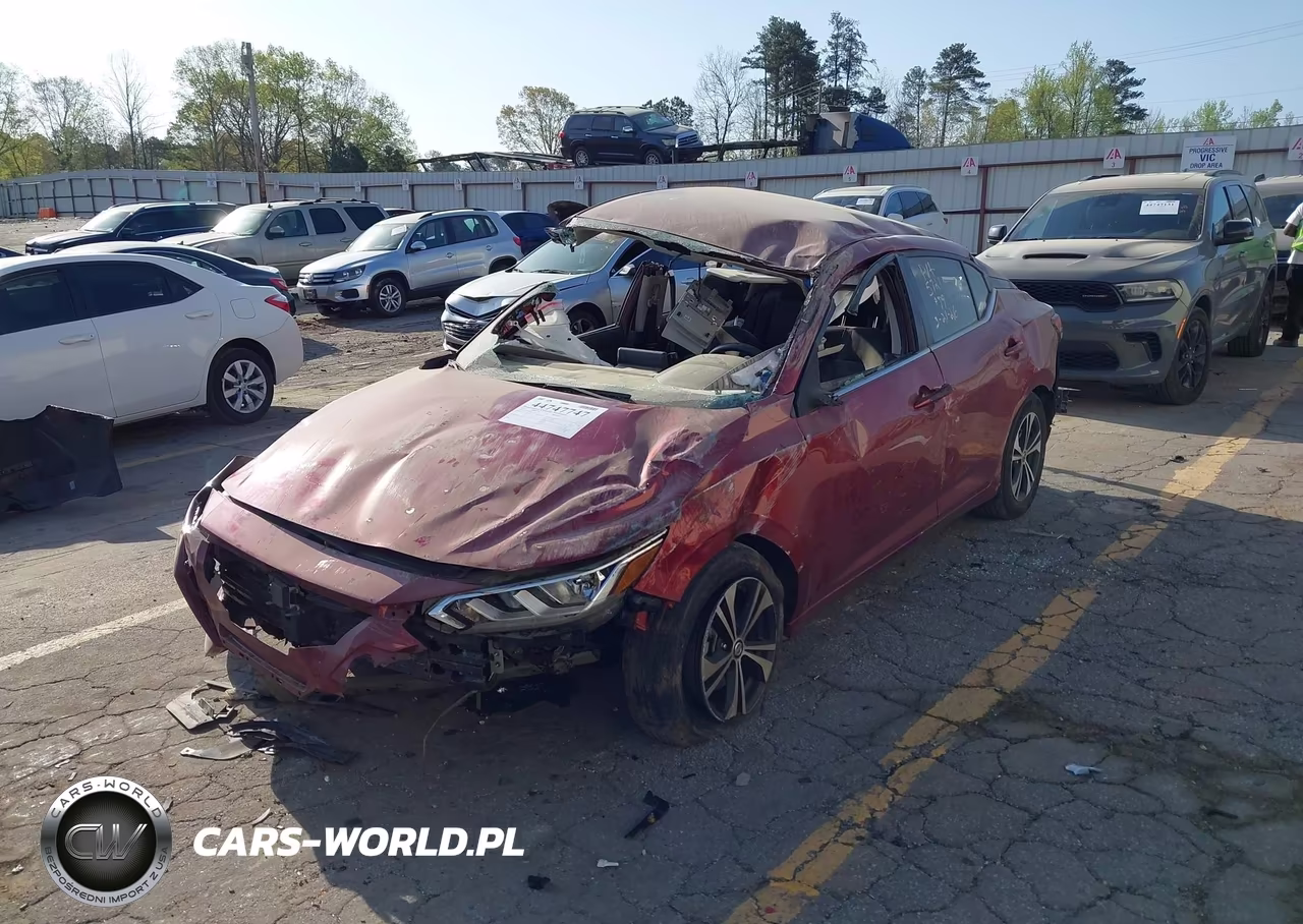 2022 Nissan Sentra Sv Xtronic Cvt VIN:3N1AB8CV8NY235721 - 6