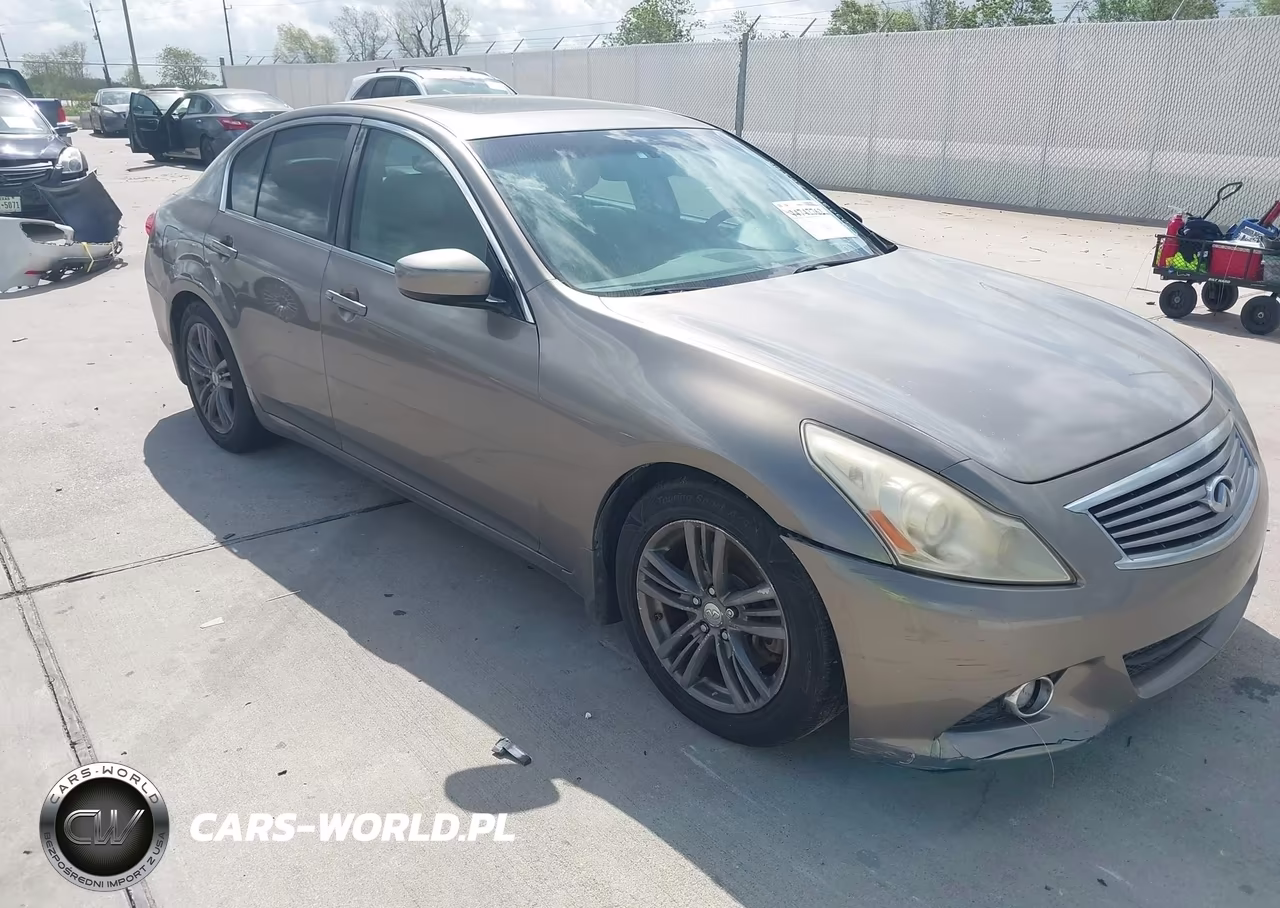 2010 Infiniti G37 Journey