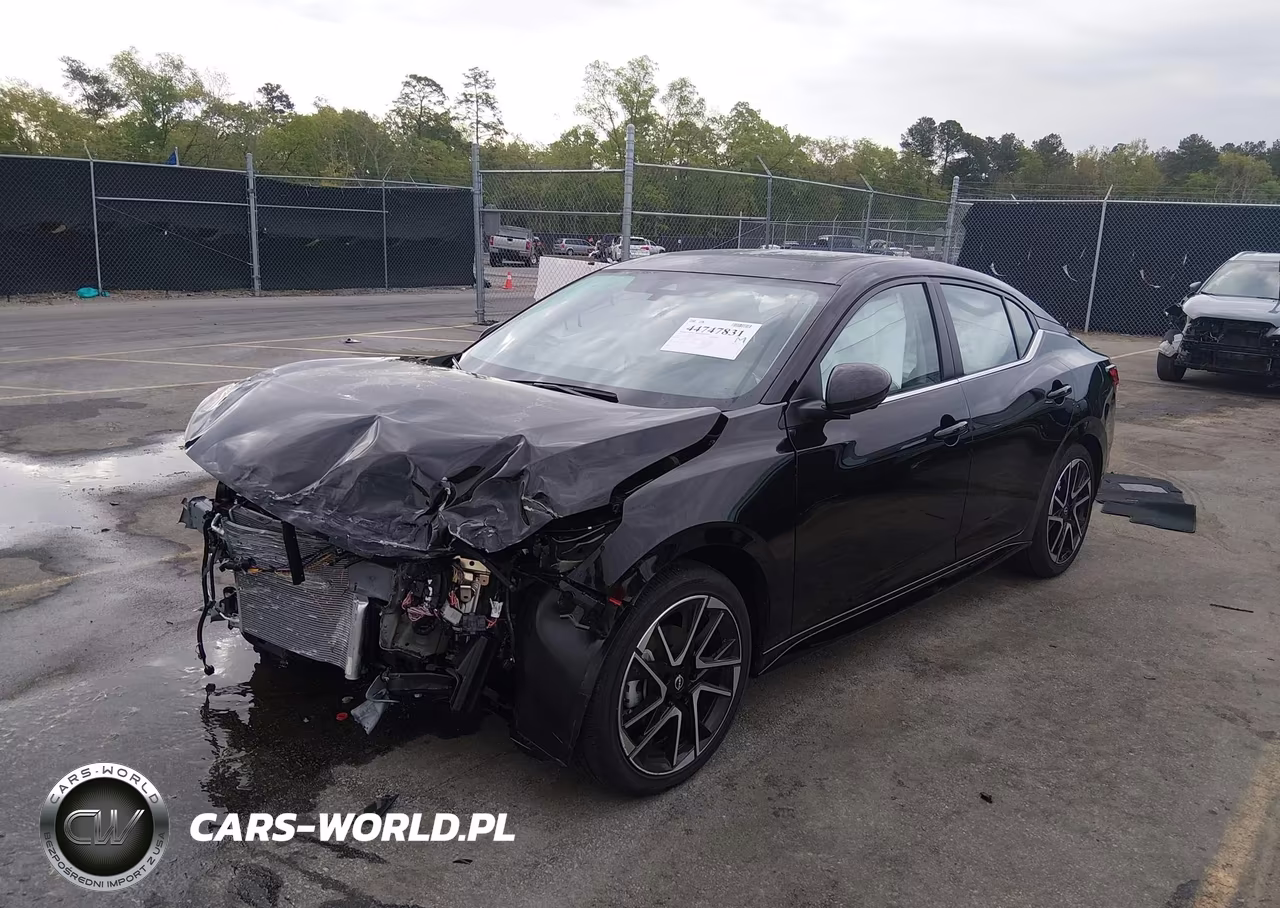2025 Nissan Sentra Sr VIN:3N1AB8DV0SY426253 - 2
