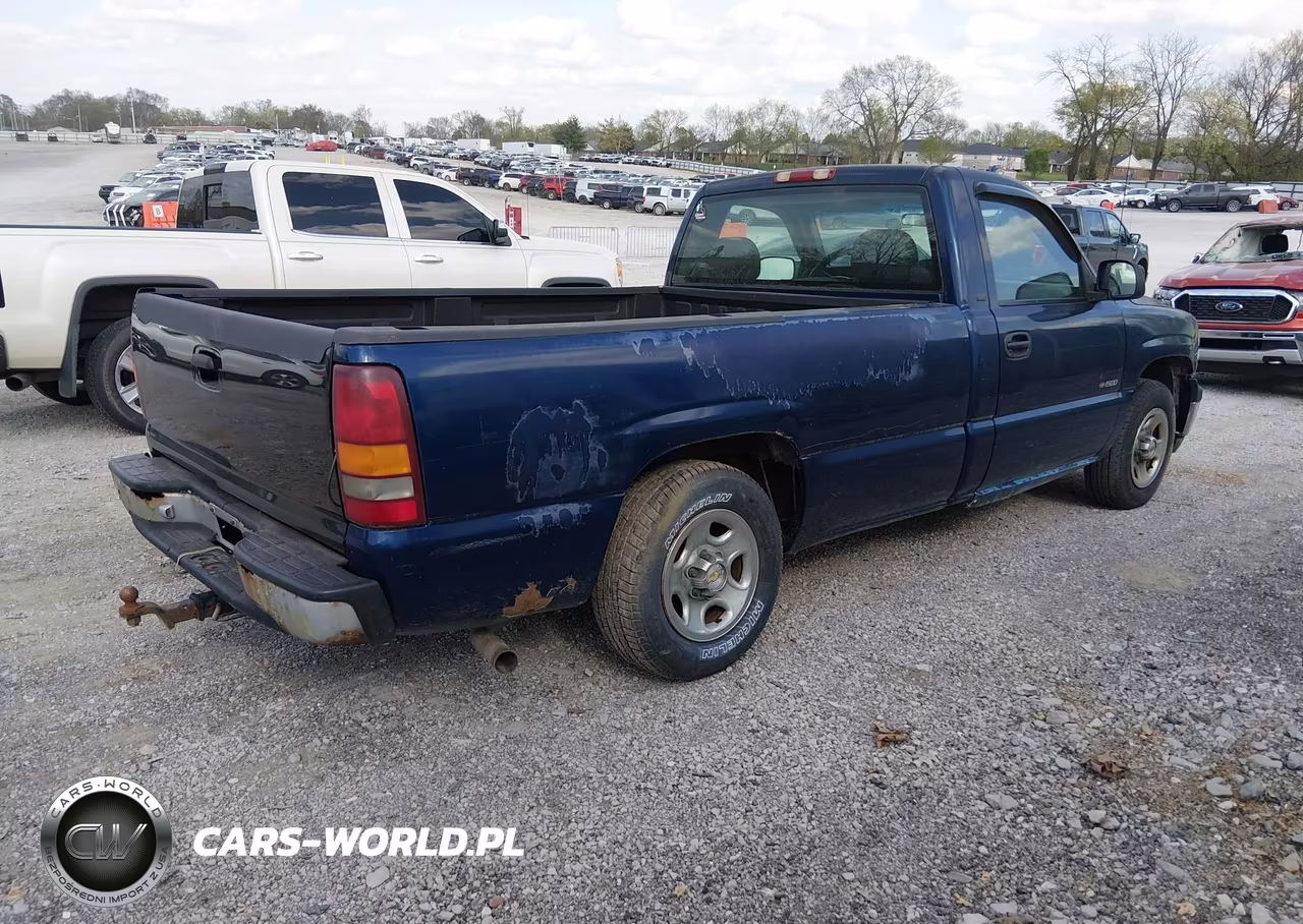 2002 Chevrolet Silverado 1500 Commercial VIN:1GCEC14W72Z147819 - 4