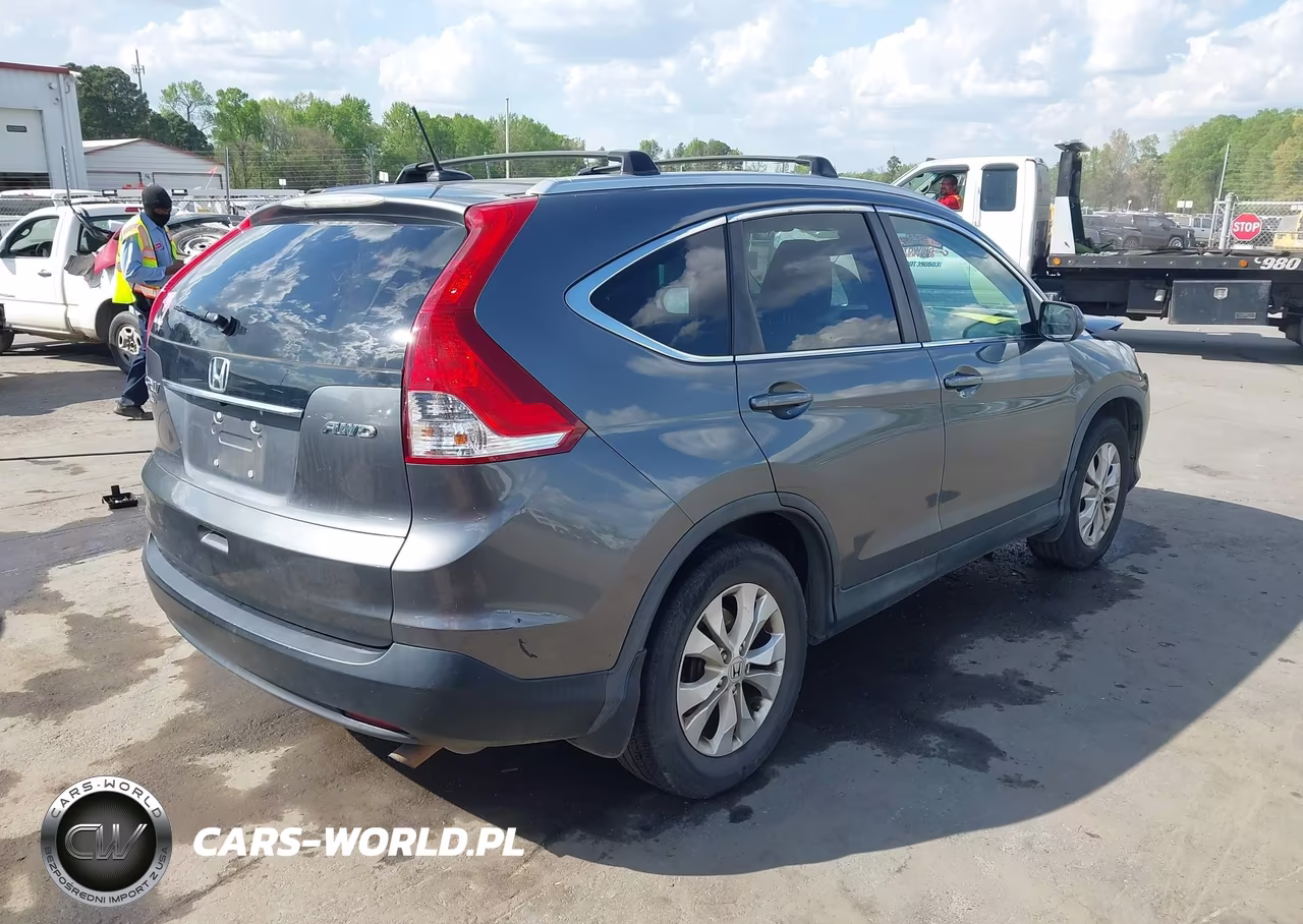 2013 Honda Cr-V Ex-L VIN:2HKRM4H77DH621913 - 4