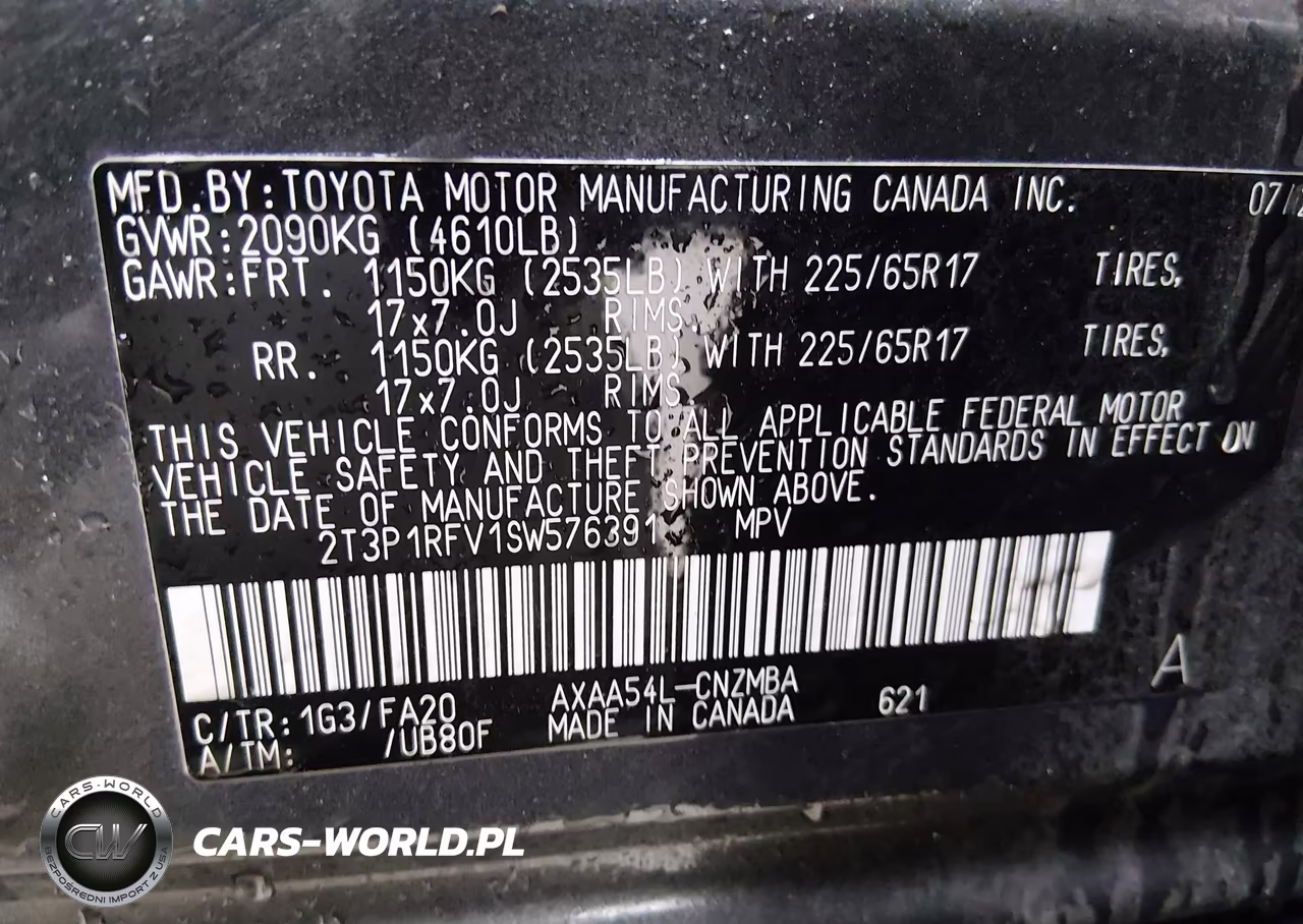 2025 Toyota Rav4 Xle VIN:2T3P1RFV1SW576391 - 9