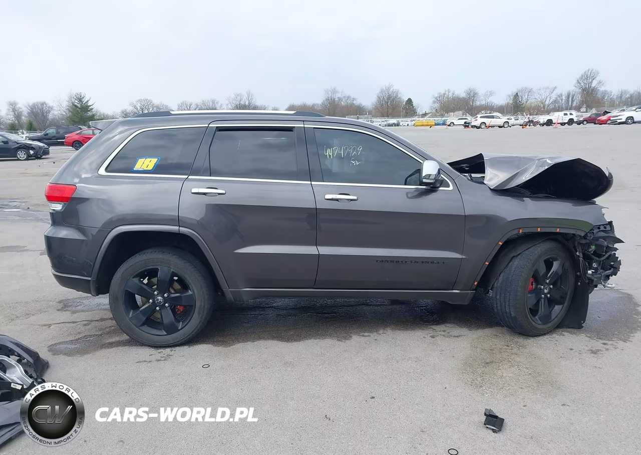 2015 Jeep Grand Cherokee Overland VIN:1C4RJFCT9FC831291 - 14