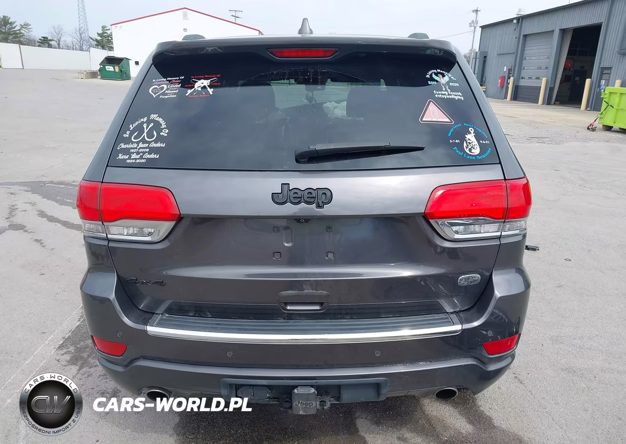 2015 Jeep Grand Cherokee Overland VIN:1C4RJFCT9FC831291 - 17